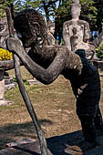 Vientiane , Laos. The Buddha Park (Xiang Khouan)  